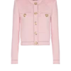 Long-sleeved textured knit cardigan Long-sleeved textured knit cardigan
