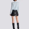 Long-sleeved textured knit cardigan Long-sleeved textured knit cardigan
