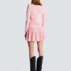 Long-sleeved textured knit cardigan Long-sleeved textured knit cardigan