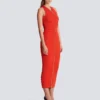 Long sleeveless dress in knit Long sleeveless dress in knit