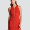 Long sleeveless dress in knit Long sleeveless dress in knit