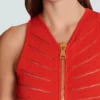 Long sleeveless dress in knit Long sleeveless dress in knit