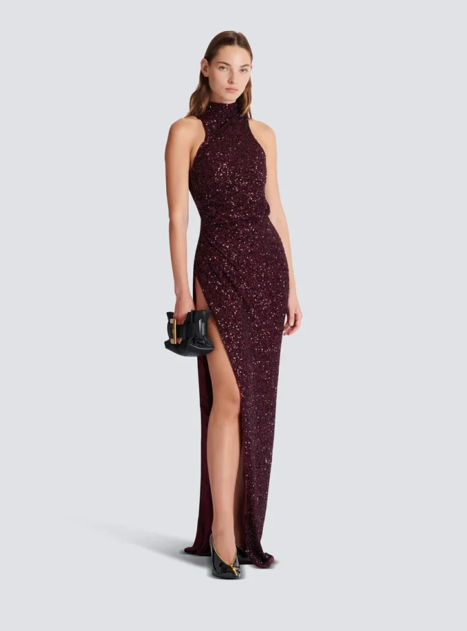 Long sleeveless sequin dress Long sleeveless sequin dress