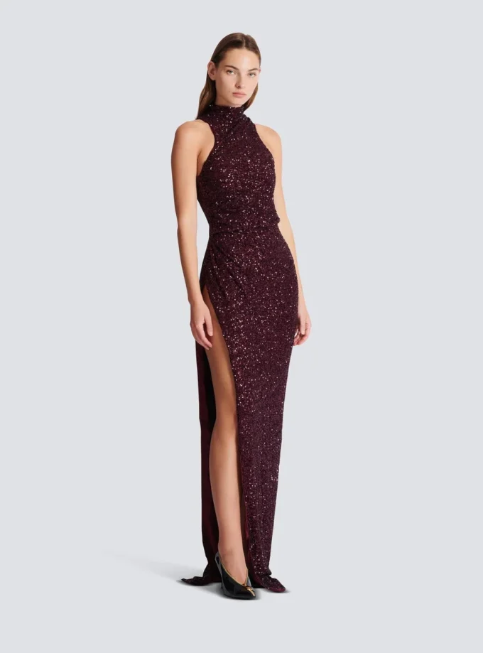 Long sleeveless sequin dress Long sleeveless sequin dress