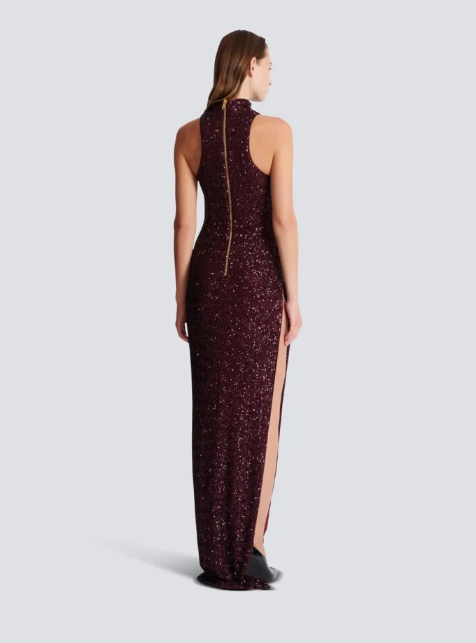 Long sleeveless sequin dress Long sleeveless sequin dress