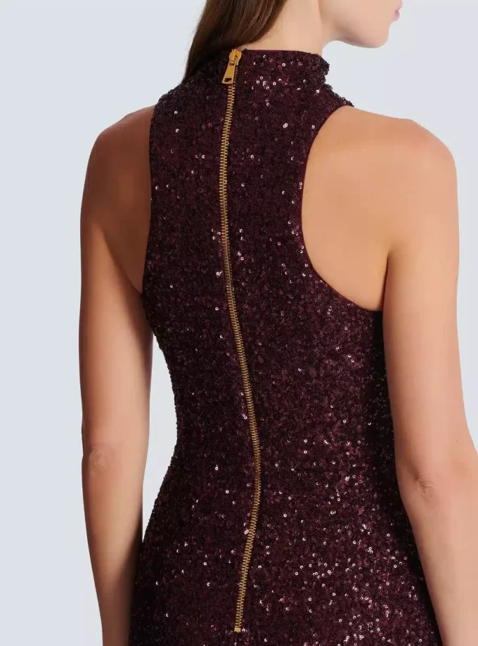 Long sleeveless sequin dress Long sleeveless sequin dress