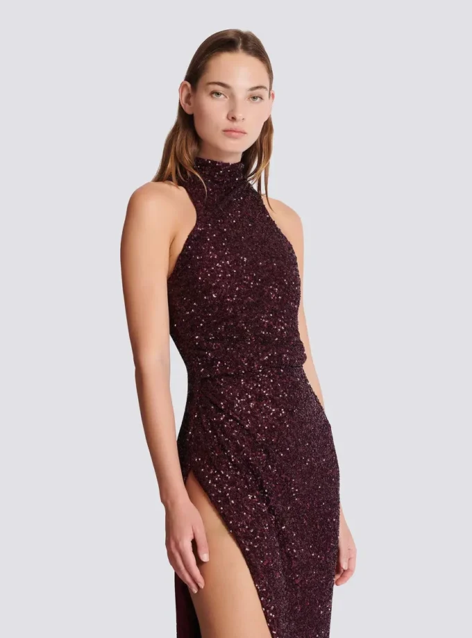 Long sleeveless sequin dress Long sleeveless sequin dress
