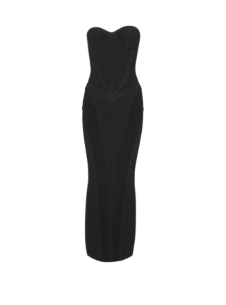 Long strapless knit dress Long strapless knit dress