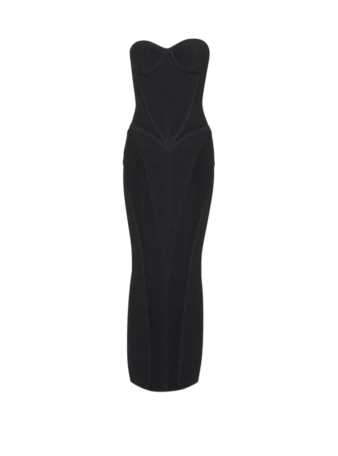 Long strapless knit dress Long strapless knit dress