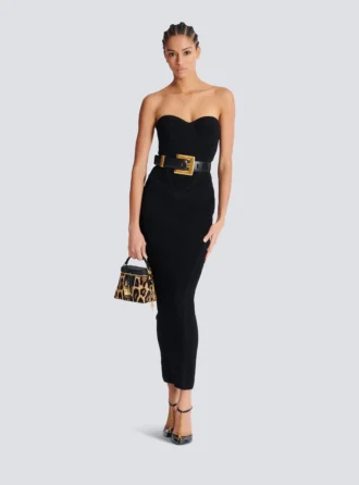 Long strapless knit dress Long strapless knit dress