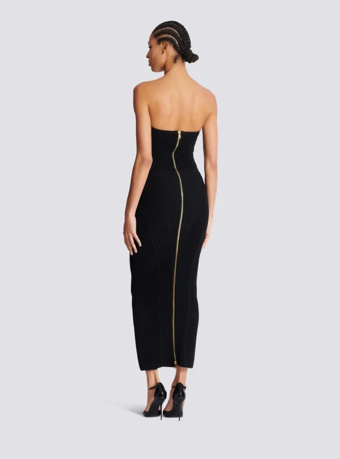 Long strapless knit dress Long strapless knit dress