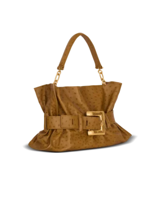 Medium Anthem bag in embossed calfskin