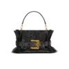 Medium Anthem bag in embossed crocodile-print calfskin Medium Anthem bag in embossed crocodile-print calfskin