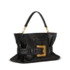 Medium Anthem bag in embossed crocodile-print calfskin Medium Anthem bag in embossed crocodile-print calfskin