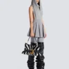 Medium Anthem bag in leather and zebra-print ponyskin Medium Anthem bag in leather and zebra-print ponyskin