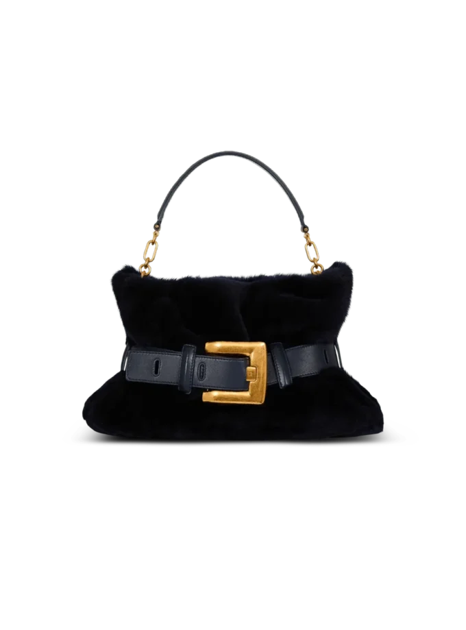 Medium Anthem bag in shearling Medium Anthem bag in shearling