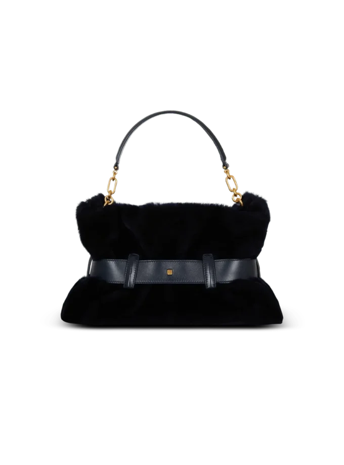 Medium Anthem bag in shearling Medium Anthem bag in shearling