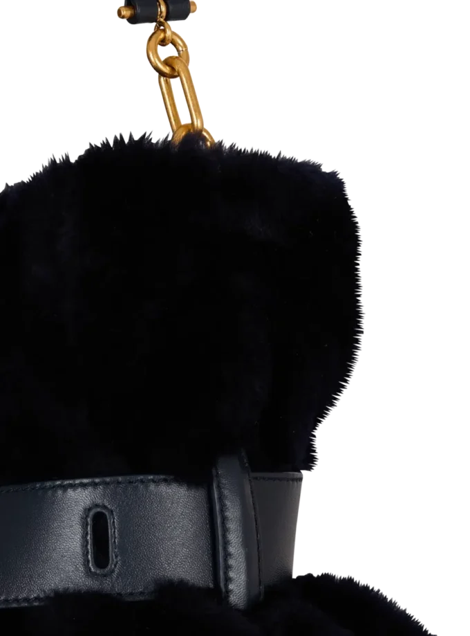 Medium Anthem bag in shearling Medium Anthem bag in shearling