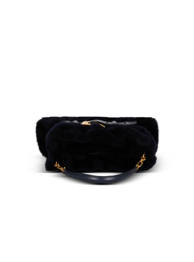 Medium Anthem bag in shearling Medium Anthem bag in shearling