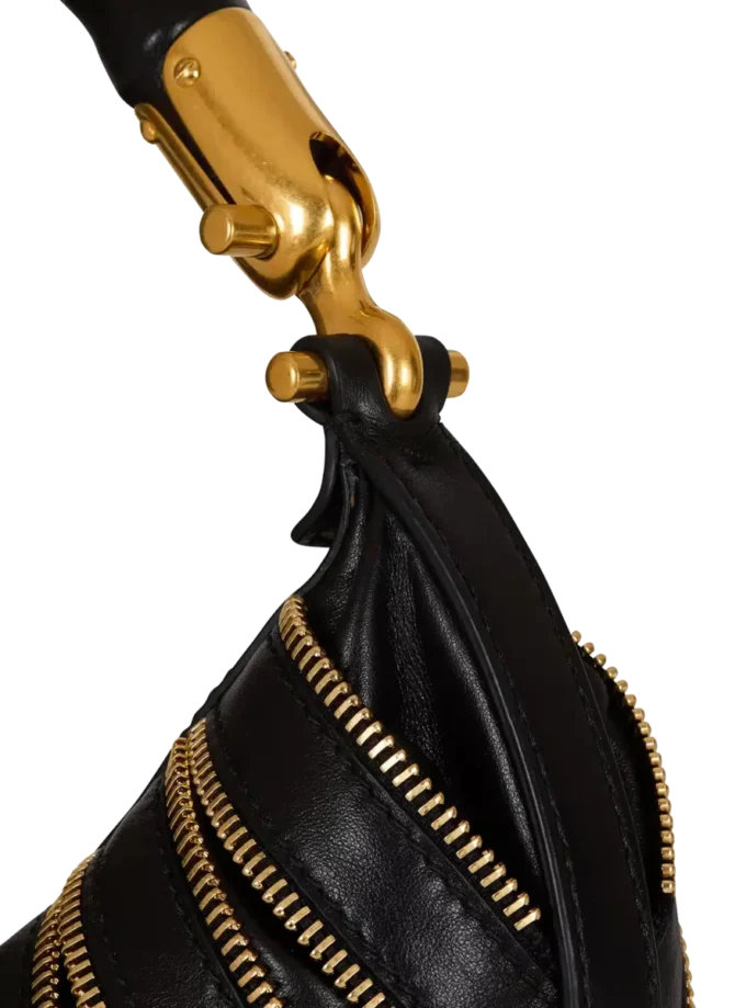 Medium Ebene Zips bag in calfskin leather Medium Ebene Zips bag in calfskin leather