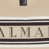 Medium Release Shopper bag in canvas and calfskin Medium Release Shopper bag in canvas and calfskin