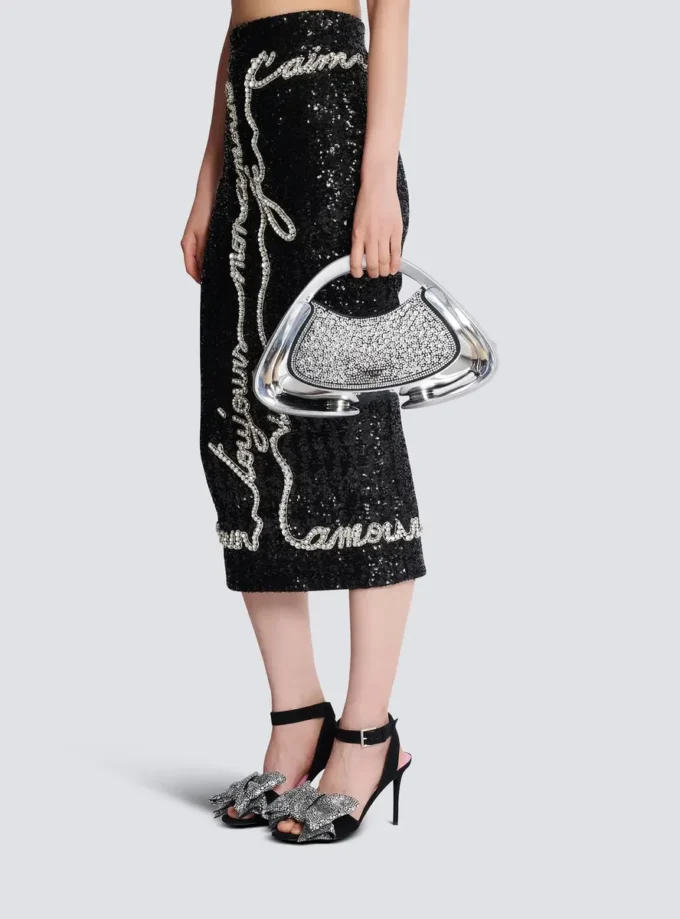 Medium rhinestone Jolie Madame bag