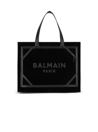 Medium suede B-Army tote bag Medium suede B-Army tote bag