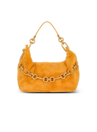 Medium Sync bag in shearling