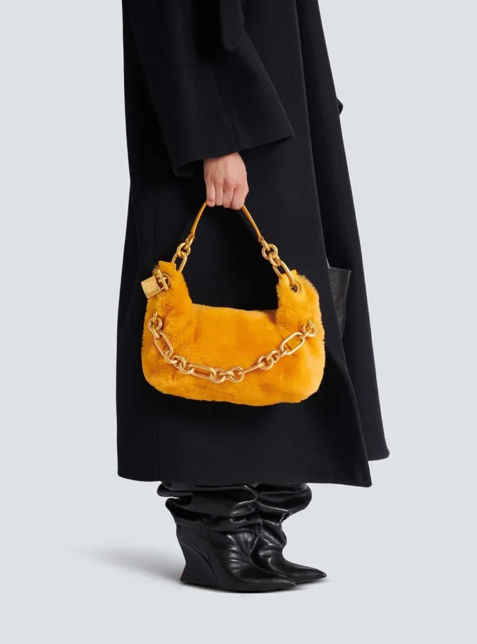 Medium Sync bag in shearling Medium Sync bag in shearling