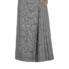 Midi skirt with Prince of Wales check