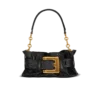 Mini Anthem bag in embossed crocodile-print calfskin Mini Anthem bag in embossed crocodile-print calfskin