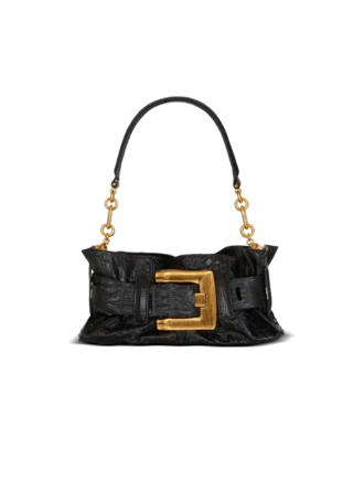 Mini Anthem bag in embossed crocodile-print calfskin Mini Anthem bag in embossed crocodile-print calfskin