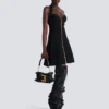 Mini Anthem bag in embossed crocodile-print calfskin Mini Anthem bag in embossed crocodile-print calfskin
