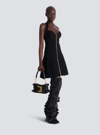 Mini Anthem bag in embossed crocodile-print calfskin Mini Anthem bag in embossed crocodile-print calfskin
