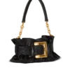 Mini Anthem bag in embossed crocodile-print calfskin Mini Anthem bag in embossed crocodile-print calfskin