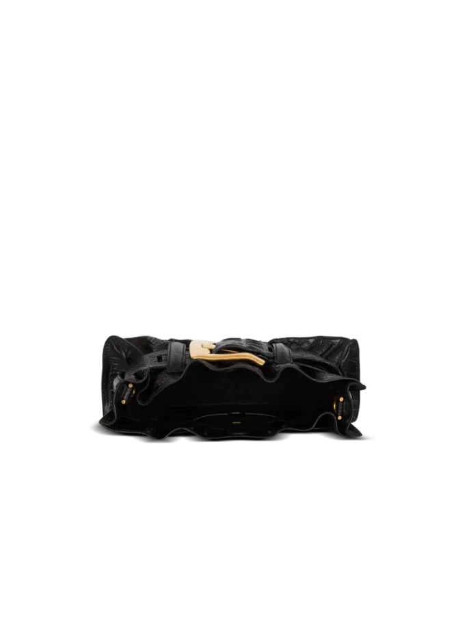 Mini Anthem bag in embossed crocodile-print calfskin Mini Anthem bag in embossed crocodile-print calfskin