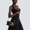 Mini Anthem bag in embossed crocodile-print calfskin Mini Anthem bag in embossed crocodile-print calfskin
