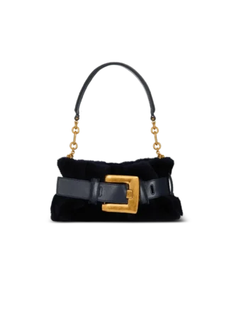 Mini Anthem bag in shearling