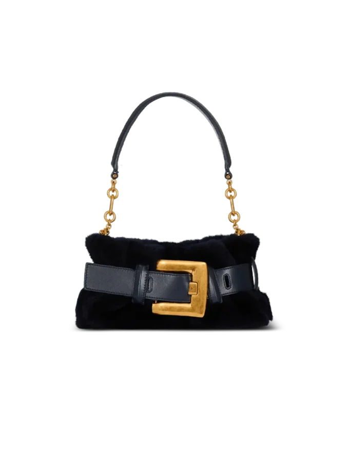 Mini Anthem bag in shearling Mini Anthem bag in shearling