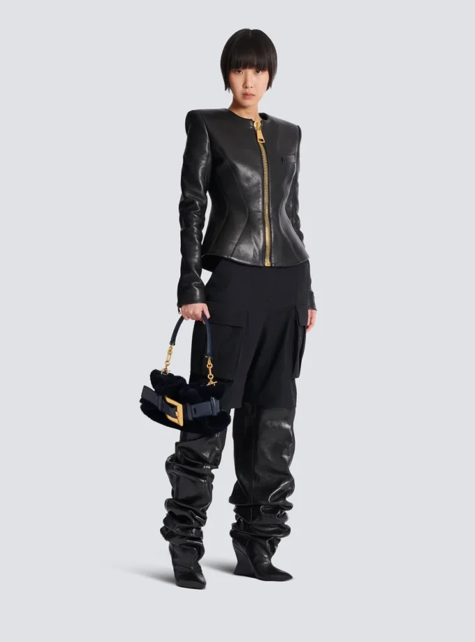 Mini Anthem bag in shearling Mini Anthem bag in shearling