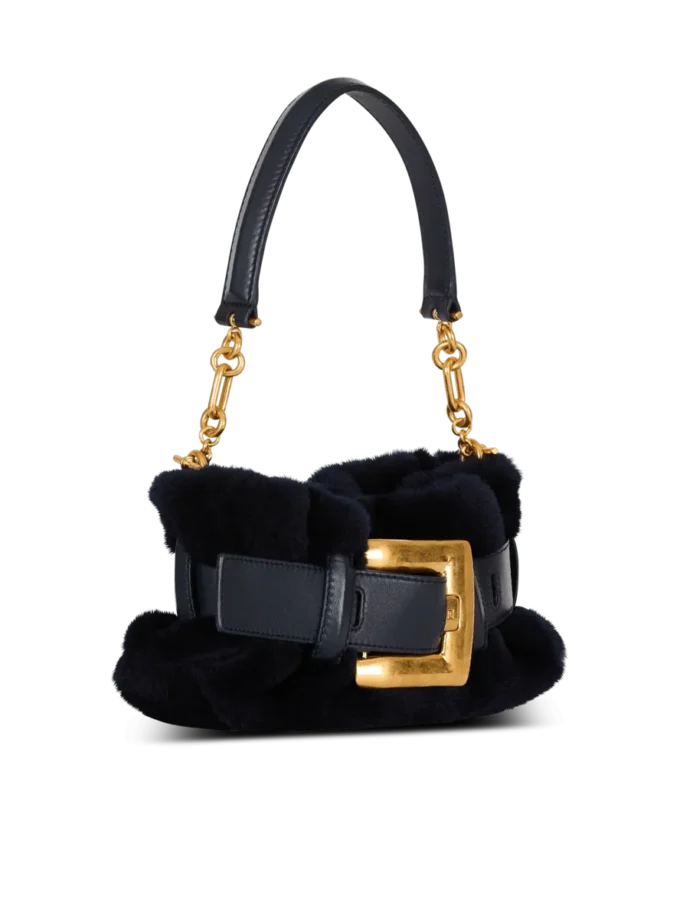 Mini Anthem bag in shearling Mini Anthem bag in shearling