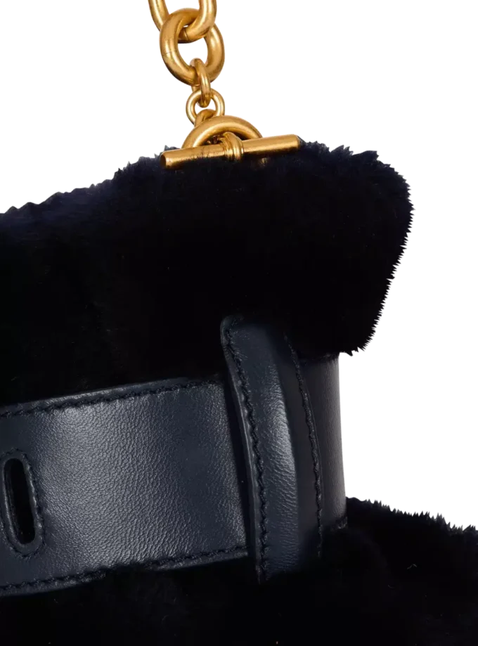 Mini Anthem bag in shearling Mini Anthem bag in shearling