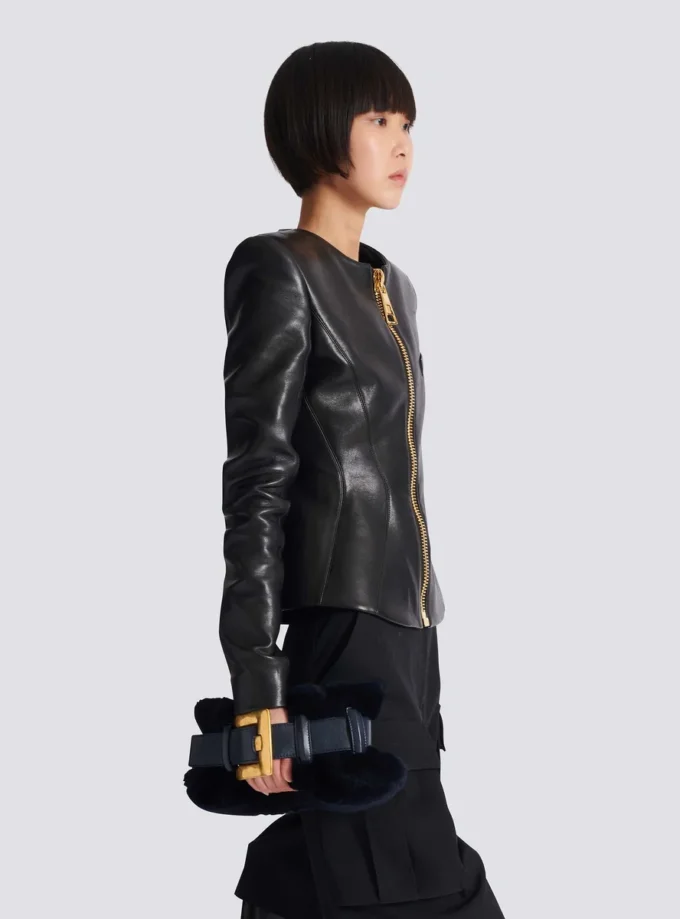 Mini Anthem bag in shearling Mini Anthem bag in shearling