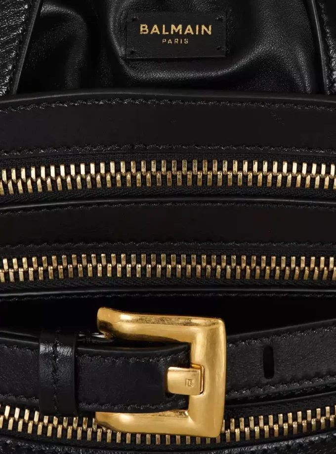 Mini Shuffle Zips bag in calfskin leather Mini Shuffle Zips bag in calfskin leather