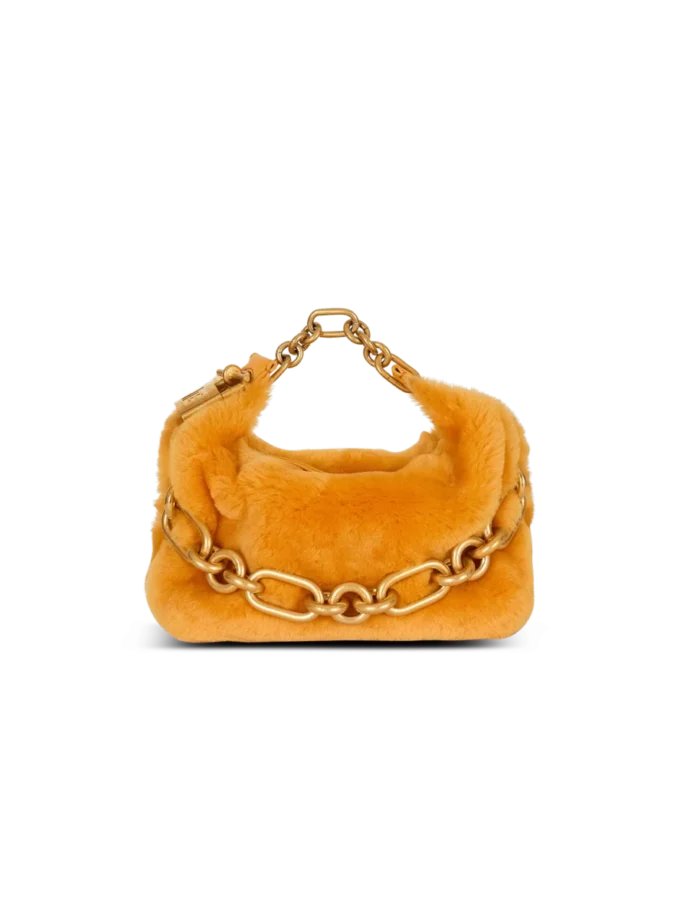 Mini Sync bag in shearling
