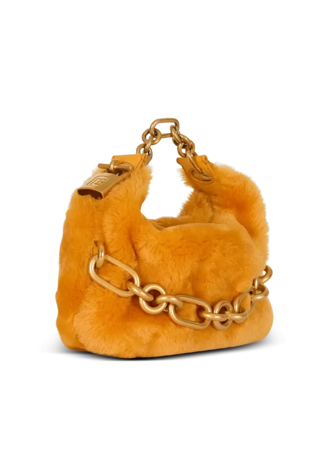 Mini Sync bag in shearling