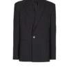 Monogram grain de poudre 1-button jacket