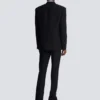 Monogram grain de poudre 1-button jacket