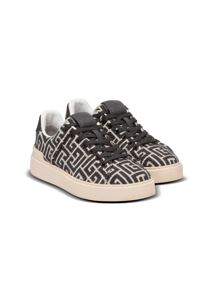 Monogram jacquard B-Court trainers Monogram jacquard B-Court trainers