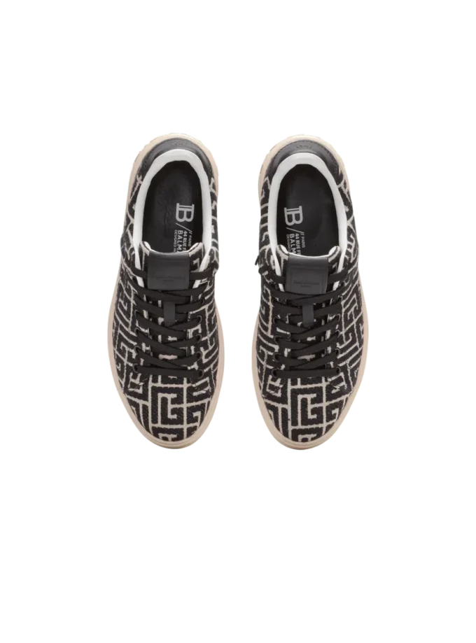 Monogram jacquard B-Court trainers Monogram jacquard B-Court trainers